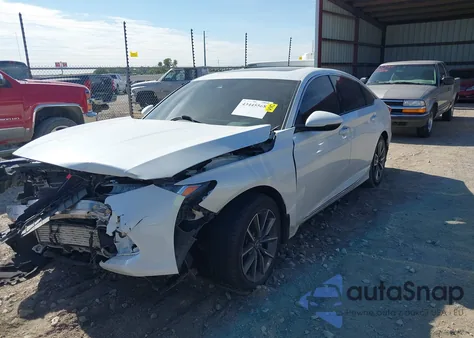 2022 Honda Accord Ex-L из США, поврежденный, VIN 1HGCV1F56NA059256